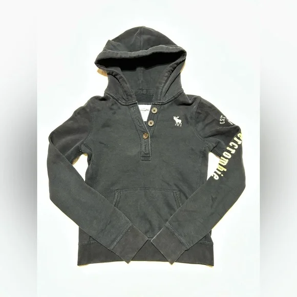 Abercrombie & Fitch Dark Blue Button-Up Shirt - Picture 5 of 5